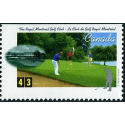 canada stamp 1557 royal montreal golf club montreal qc 43 1995