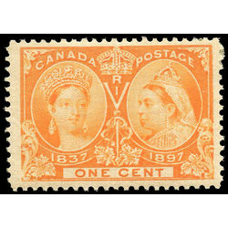 canada stamp 51 queen victoria diamond jubilee 1 1897 M VF 004