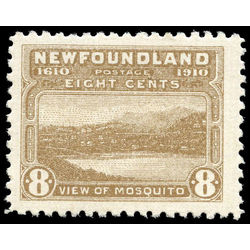 newfoundland stamp 93 view of mosquito 8 1910