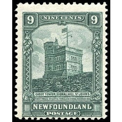 newfoundland stamp 152 cabot tower 9 1928