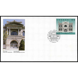 canada stamp 1378 public library victoria bc 5 1996 FDC