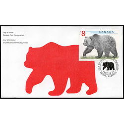 canada stamp 1694 grizzly bear 8 1997 fdc 002