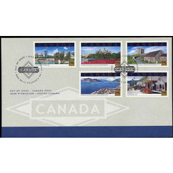 canada stamp 1904 tourist attractions 2001 FDC