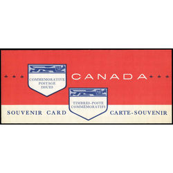 1963 canada souvenir card