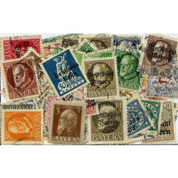 bavaria stamp packet