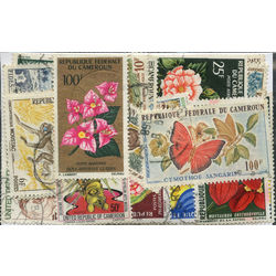 cameroons stamp packet