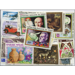 congo french stamp packet