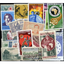 dahomey stamp packet