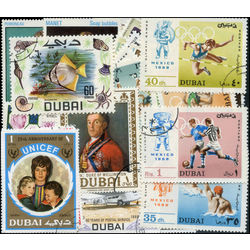 dubai stamp packet