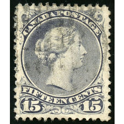 canada stamp 30c queen victoria 15 1868