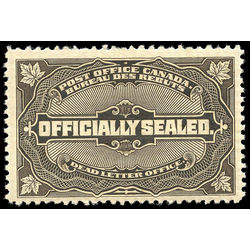 canada stamp o official ox4 officially sealed 1913 m vf 003