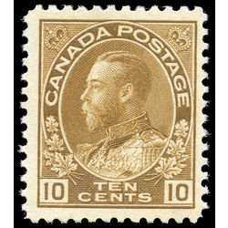 canada stamp 118 king george v 10 1925