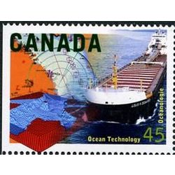 canada stamp 1595 ocean technology 45 1996