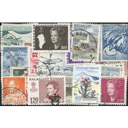 greenland stamp packet