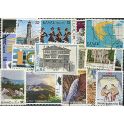 greece stamp packet
