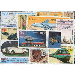 kampuchea stamp packet