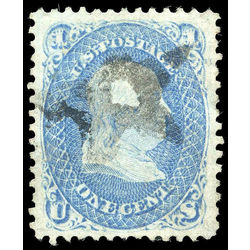 us stamp postage issues 63a franklin 1 1861