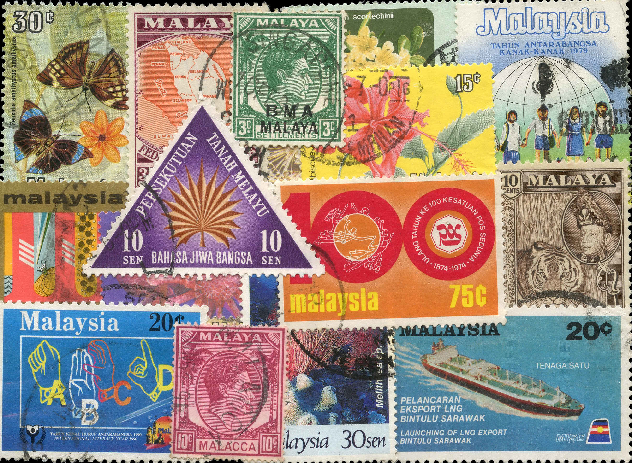 Buy Malaysia - Stamp Packet | Vista Stamps