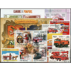 firemen on stamps
