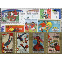 football on stamps