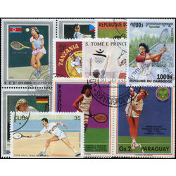 tennis on stamps