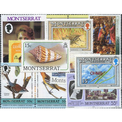 montserrat stamp packet