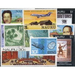 nauru stamp packet