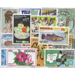nigeria stamp packet