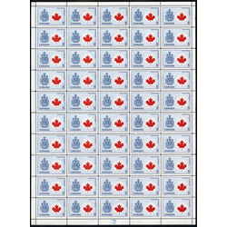 canada stamp 429a canada maple leaf 5 1966 m pane bl