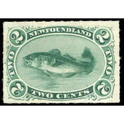 newfoundland stamp 38 codfish 2 1879