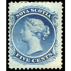 nova scotia stamp 10 queen victoria 5 1860