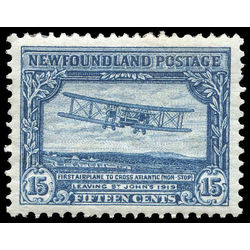 newfoundland stamp 180 first nonstop transatlantic flight 15 1931