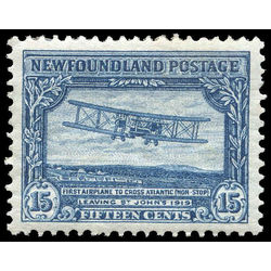 newfoundland stamp 180 first nonstop transatlantic flight 15 1931