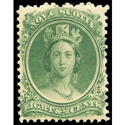 nova scotia stamp 11 queen victoria 8 1860