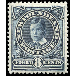 newfoundland stamp 110 prince george 8 1911