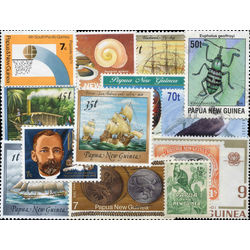 papua new guinea stamp packet