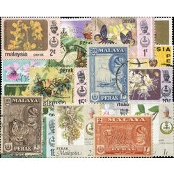 perak malay state stamp packet