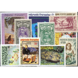 polynesia french stamp packet