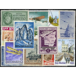 san marino stamp packet