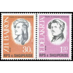 albania stamp 2266 2267 art literature 1988