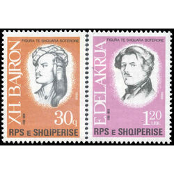 albania stamp 2266 2267 art literature 1988