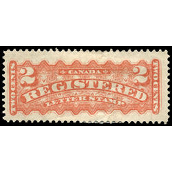 canada stamp f registration f1a registered stamp 2 1875 m vf 002