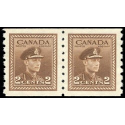 canada stamp 264pa king george vi 1942