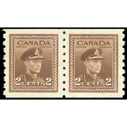 canada stamp 264pa king george vi 1942