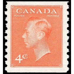 canada stamp 310 king george vi 4 1951