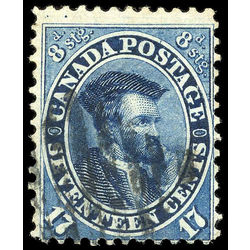 canada stamp 19iv jacques cartier 17 1859 u f 001