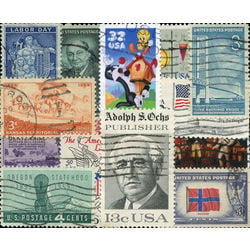united states pictorials stamp packet