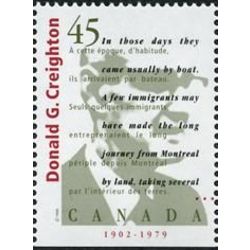 canada stamp 1623 donald g creighton 1902 1979 45 1996