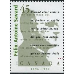 canada stamp 1625 felix antoine savard 1896 1982 45 1996