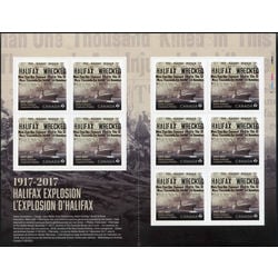 canada stamp 3050a halifax explosion 2017